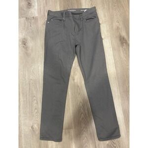 Banana Republic Traveler Slim Fit Gray Chinos Pants Mens 30x30